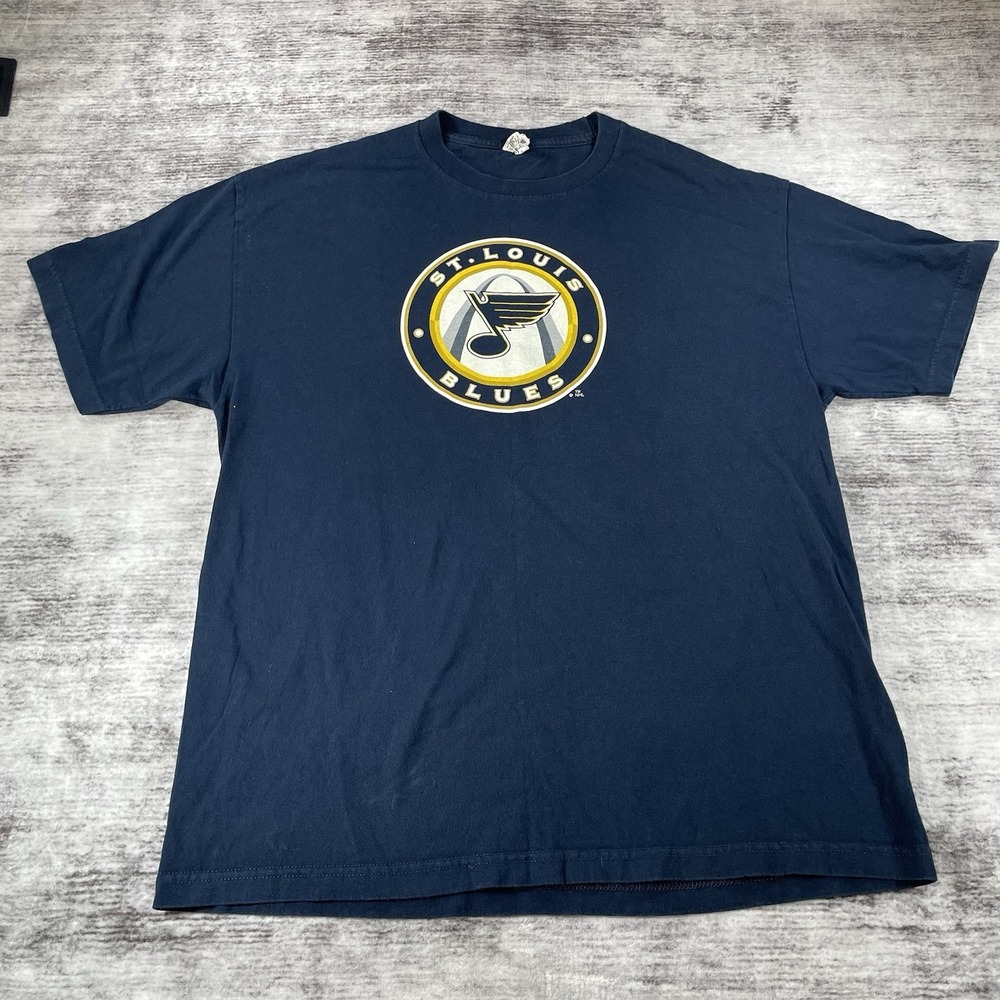 St. Louis Blues T.J. Oshie T-Shirt S NHL Hockey Shirt Arch Logo 3rd Jersey